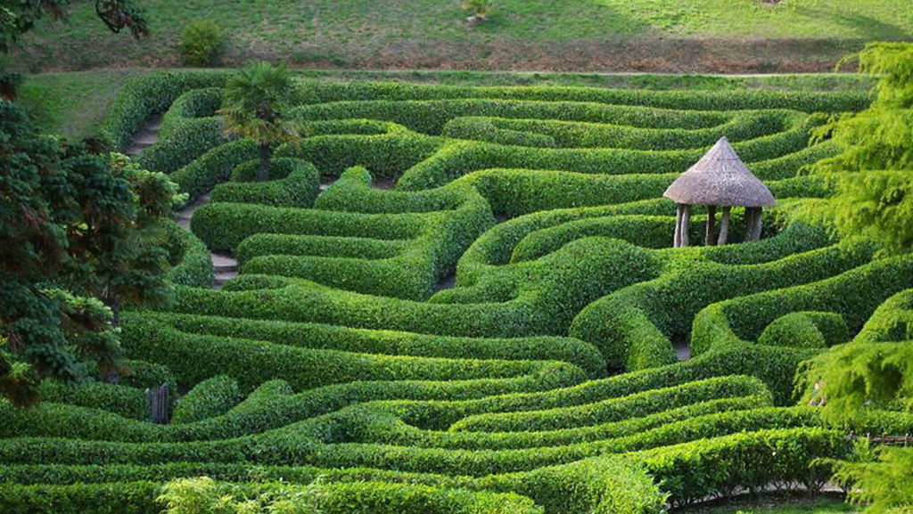 Das Leben ist manchmal wie ein Gang durch ein Labyrinth. | © Fooody/pixelio.de
