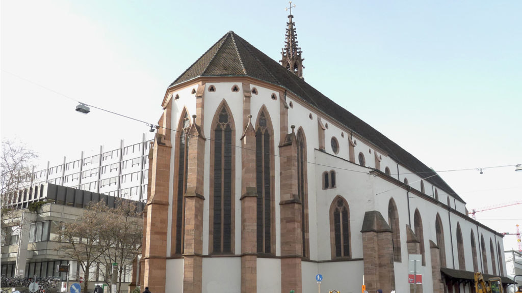 Die Basler Predigerkirche entstand im 13. Jahrhundert als Klosterkirche des Dominikanerordens. | © Regula Vogt-Kohler