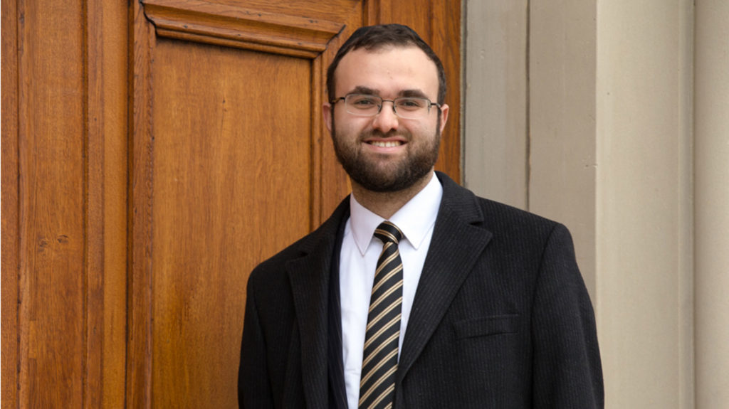 Moshe Baumel (31) ist der 7. Rabbiner der Israelitischen Gemeinde Basel (IGB). | © zVg