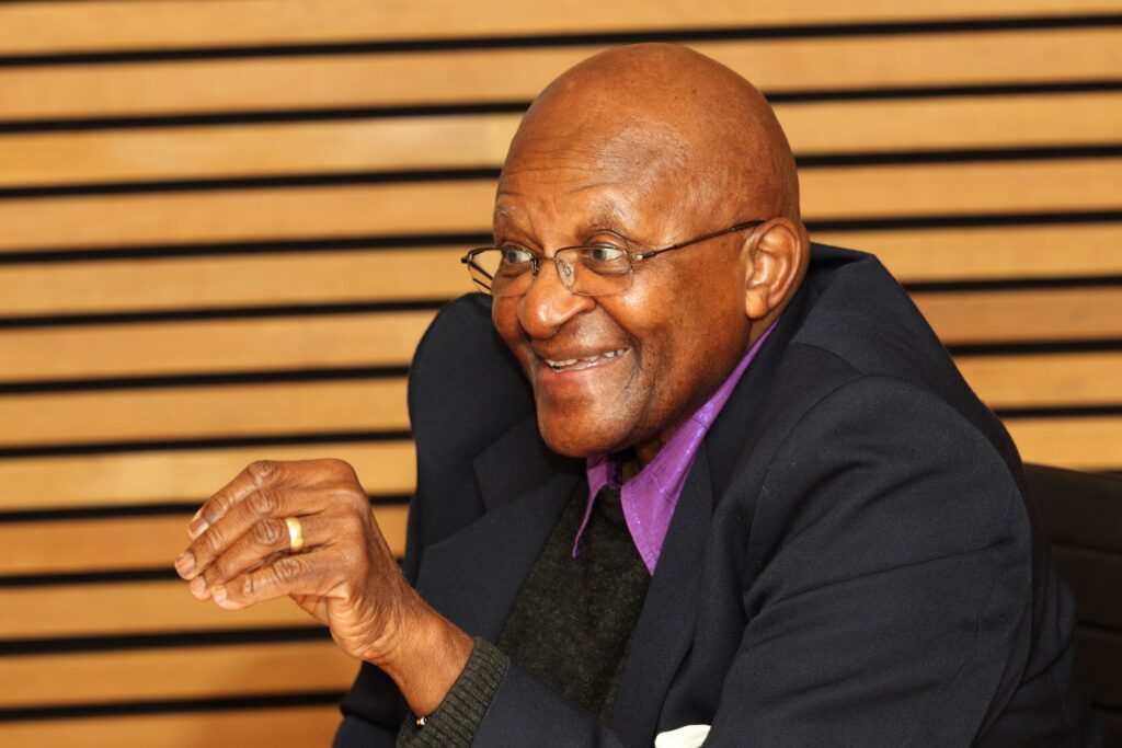 Erzbischof Desmond Tutu in einer Aufnahme aus dem Jahr 2011. | © Skoll Foundation/wikimedia