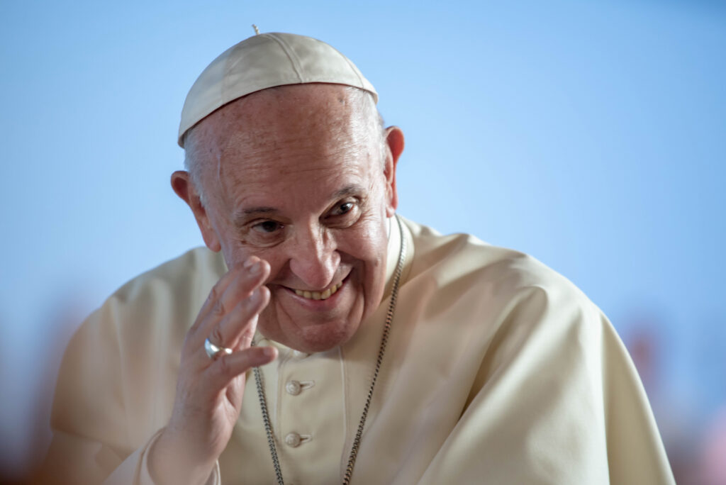 Papst Franziskus hat das Schreiben «Laudate Deum» veröffentlicht. | © Joanna Lindén-Montes